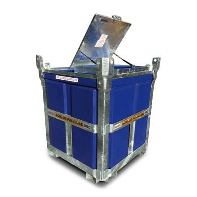950 Litre Bunded AdBlue Polycube C/W 12V Pump