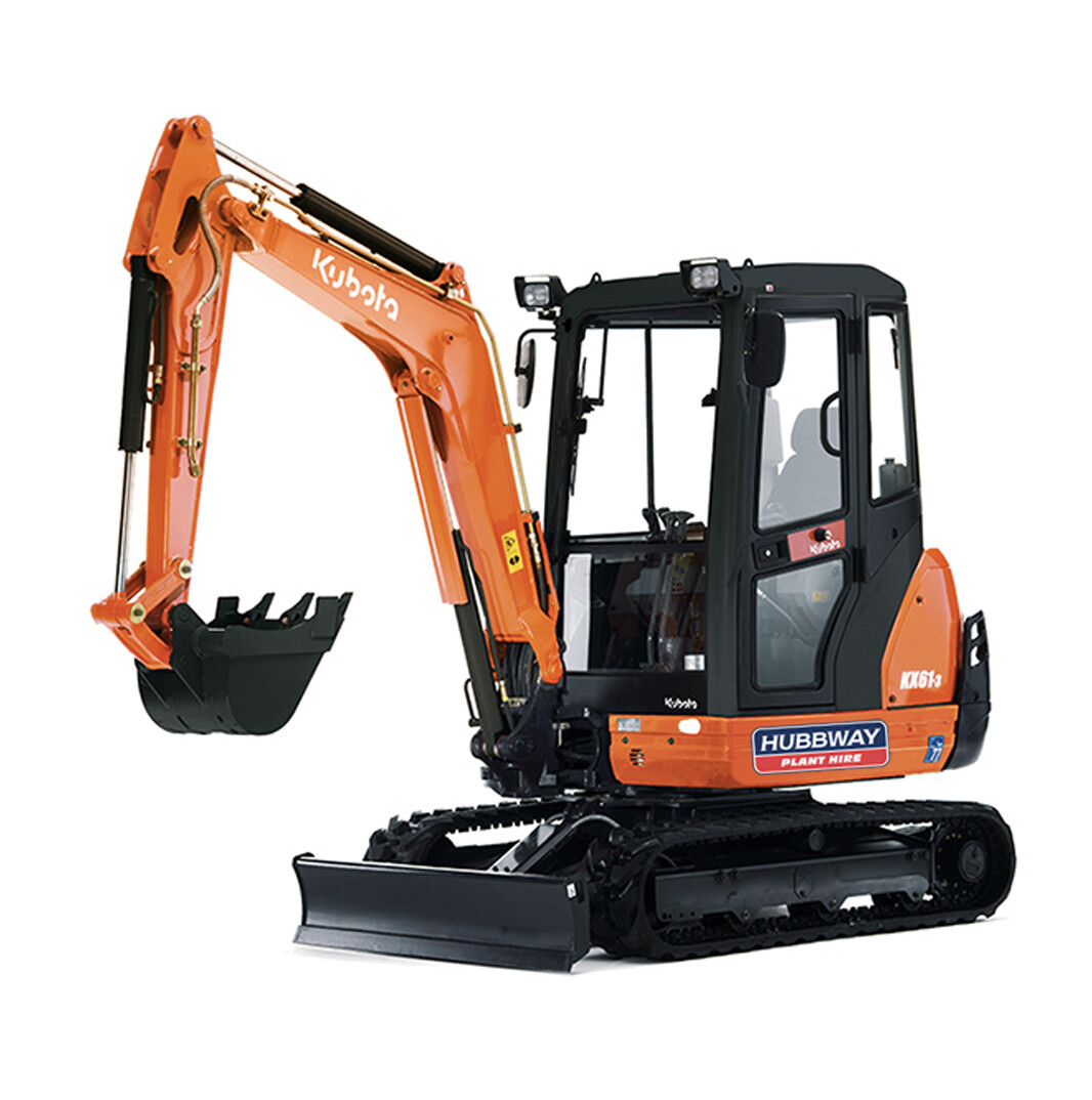Kubota 3 Tonne Excavator KX61.3